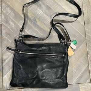 Coach Black Leather Crossbody
